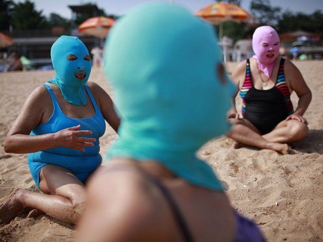 Китай захватила ужасающая пляжная мода: шокирующие фото