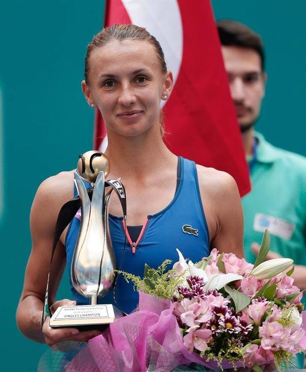 Украинская теннисистка блестяще выиграла первый турнир в карьере