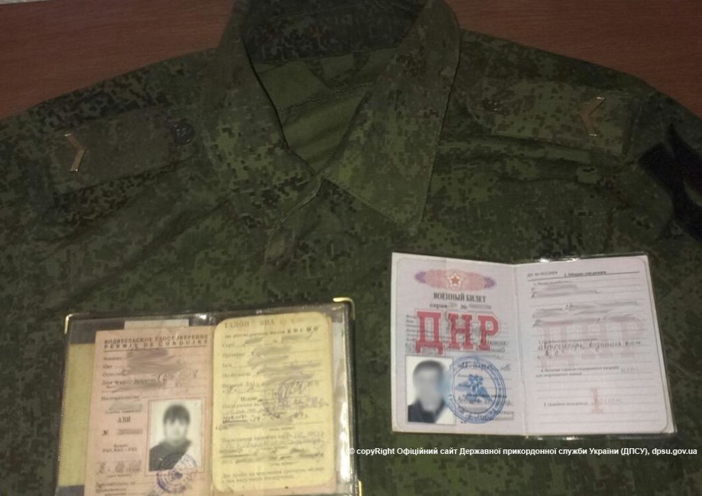 На Донбасі впіймали російського офіцера на КамАЗі з РПГ і гранатами