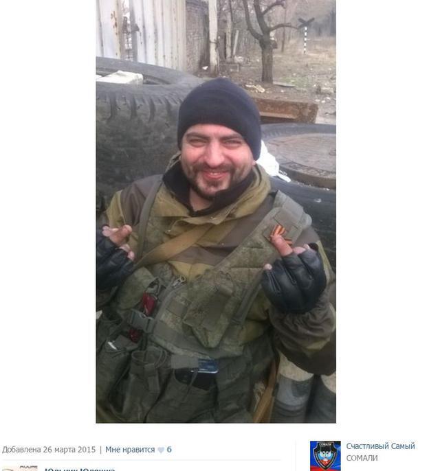 Российских снайперов зафиксировали в банде террориста Гиви
