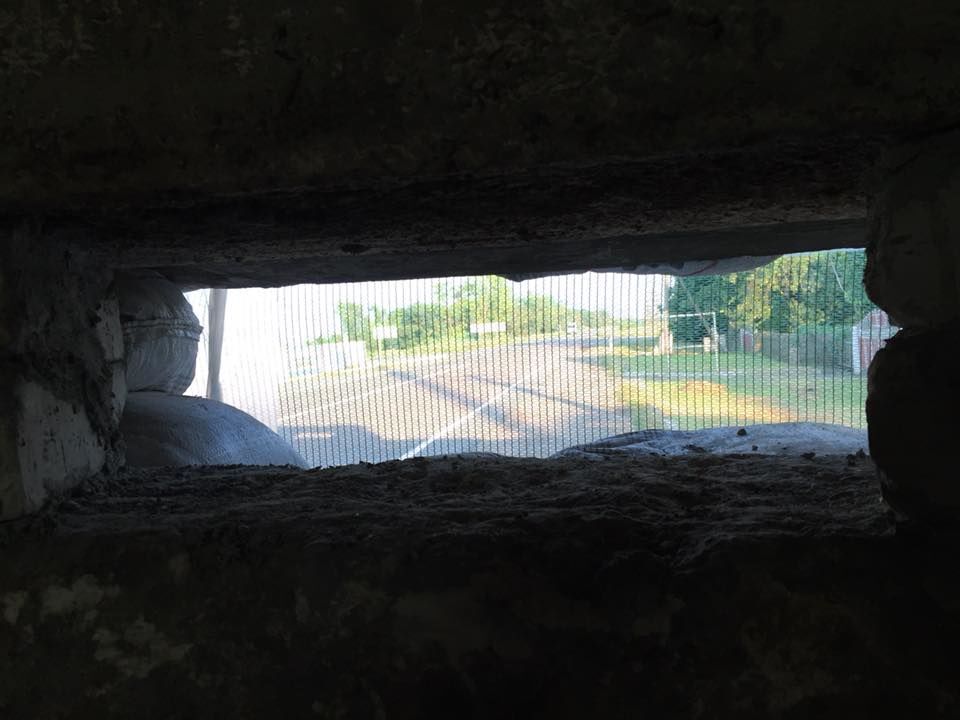 Херсонські силовики показали перший укріплений КПП по дорозі в Крим: фотофакт