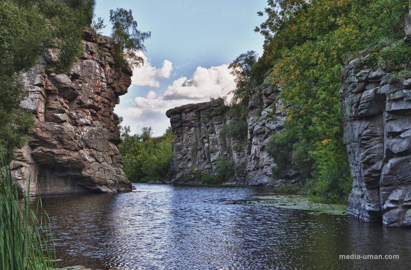 Букский каньон: настоящий каменный фьорд в сердце Украины