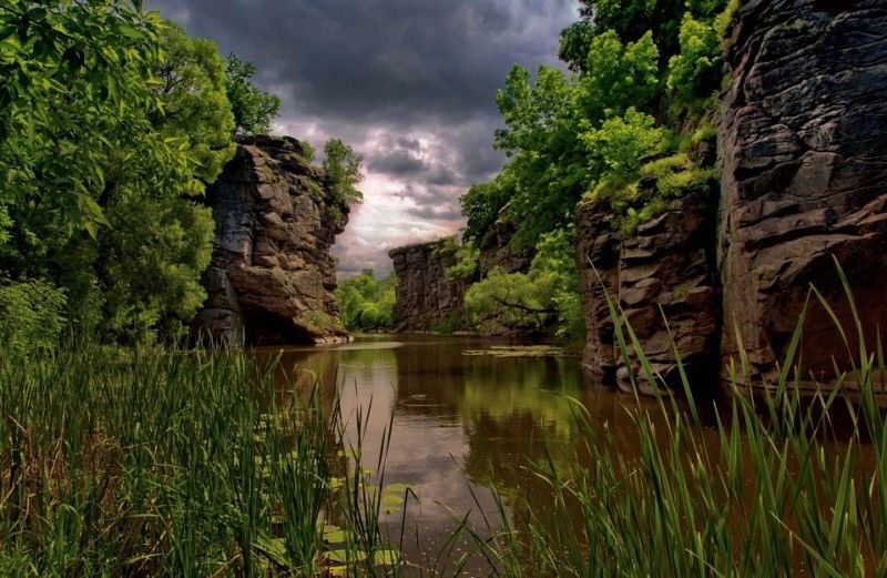 Букский каньон: настоящий каменный фьорд в сердце Украины