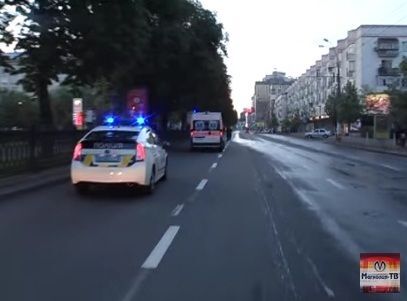 У Києві мотоциклісти влаштували на проспекті гонки і потрапили в ДТП