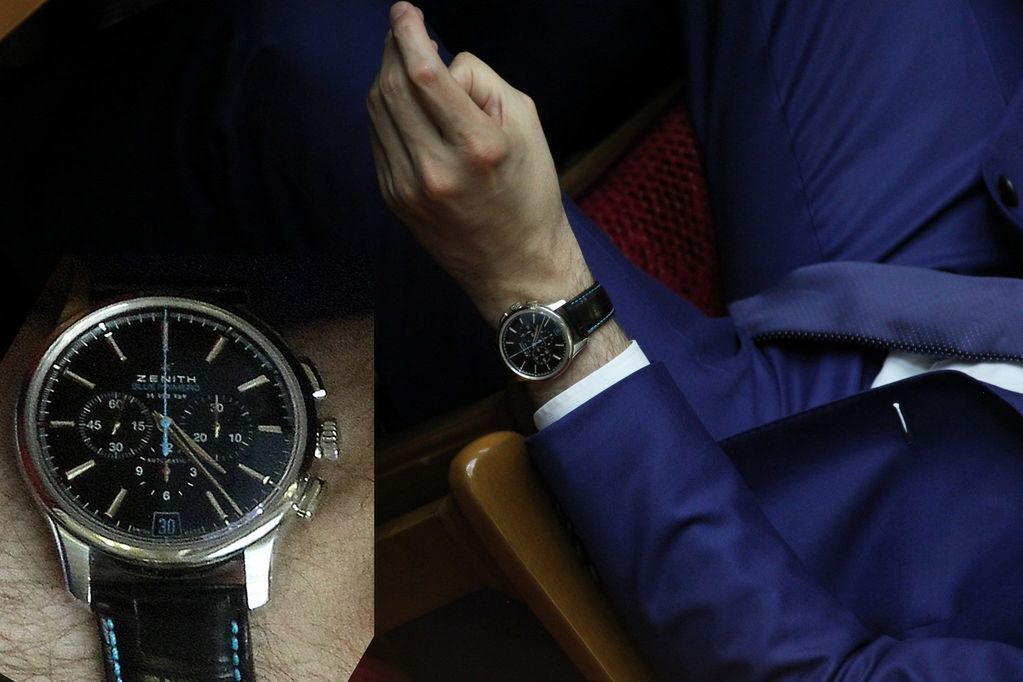 Заступник генпрокурора Сакварелідзе "засвітив" годинник за 120 тисяч: фотофакт