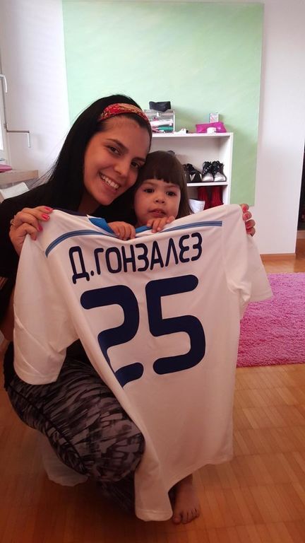 Новачок "Динамо" показав, як його родина ставиться до київського клубу