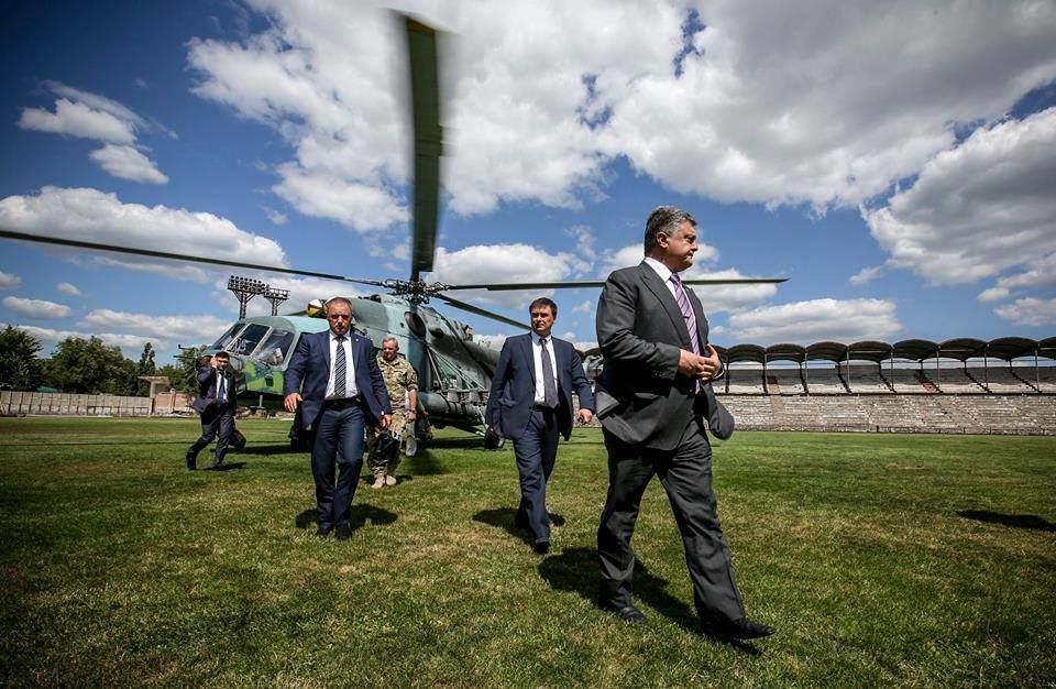 Діяльність Порошенка в липні: опублікований фотозвіт