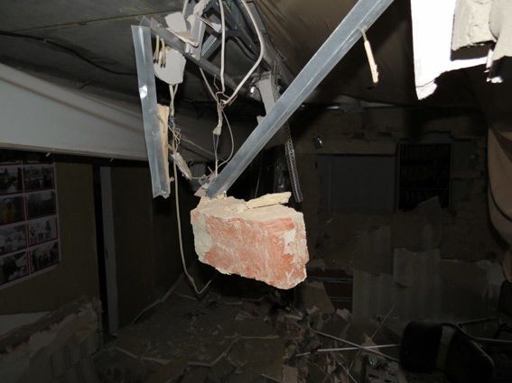 Ночью в Сумах произошел теракт: фото с места взрыва