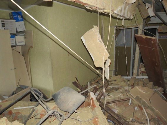 Ночью в Сумах произошел теракт: фото с места взрыва