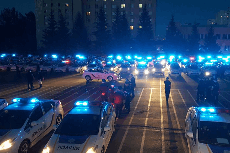 На вулиці Києва виїхала нова патрульна служба