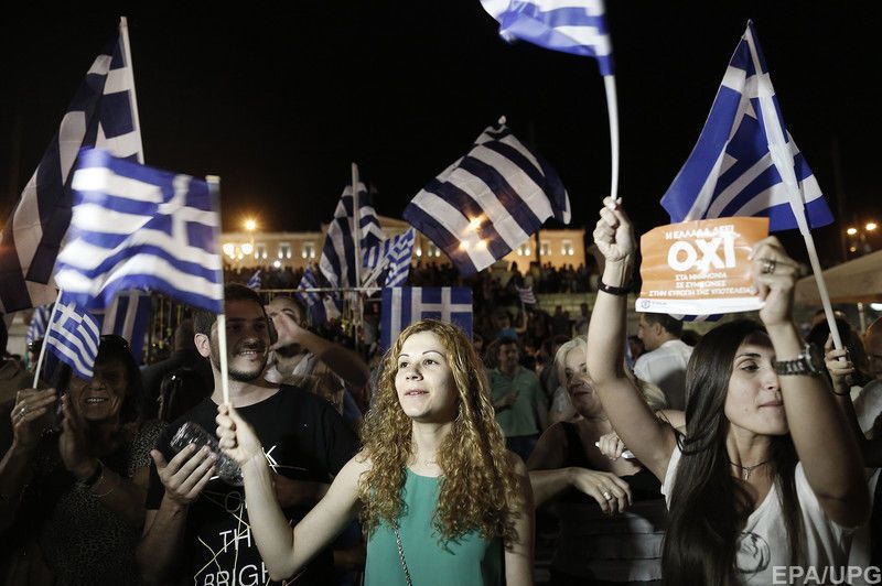Референдум у Греції: підрахували 60% бюлетенів