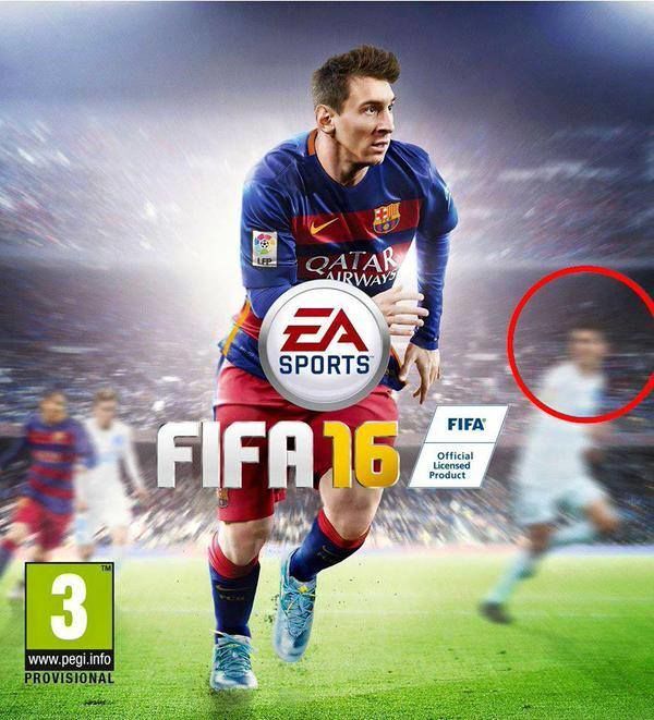 Разработчики FIFA16 поиздевались над Криштиану Роналду