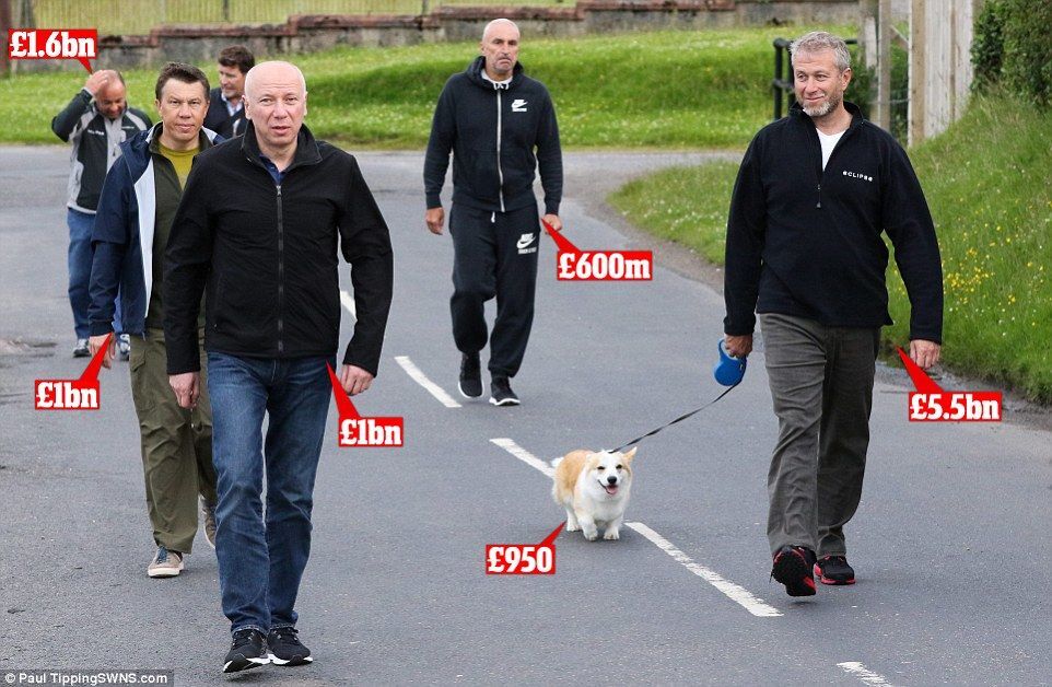 Британські ЗМІ підірвала фотографія Ярославського та Абрамовича на прогулянці