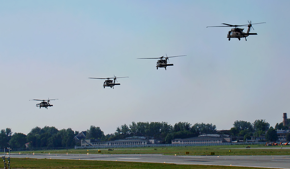 Генштаб назвав причину появи у Львові вертольотів ВПС США