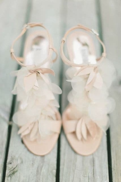 Самые красивые и модные свадебные туфли 2015 года