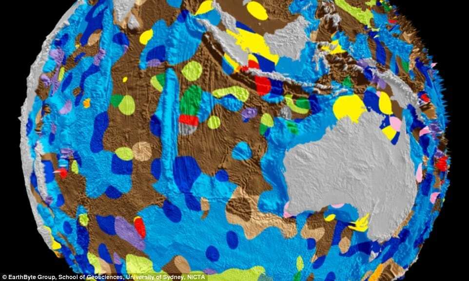 Вчені опублікували унікальну карту Землі без океанів