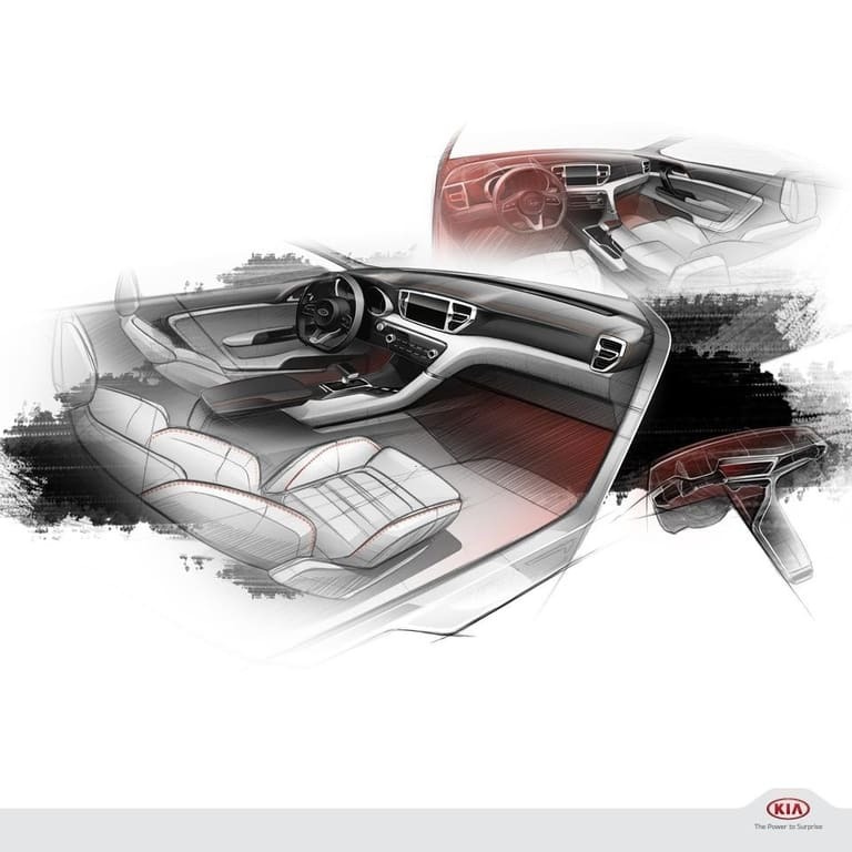 Обнародованы рисунки нового поколения Kia Sportage