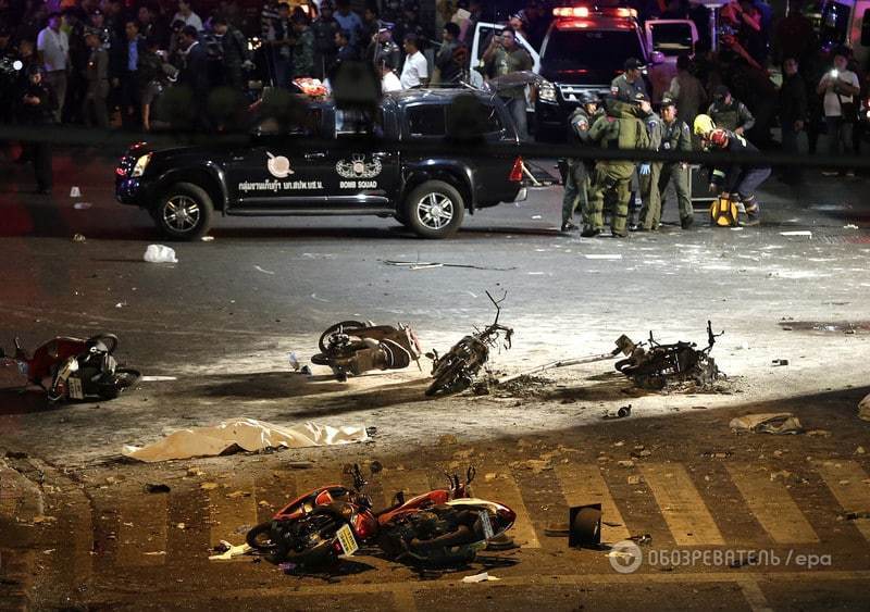 Взрыв в Бангкоке: жертв уже 27. Опубликованы фото и видео с места ЧП