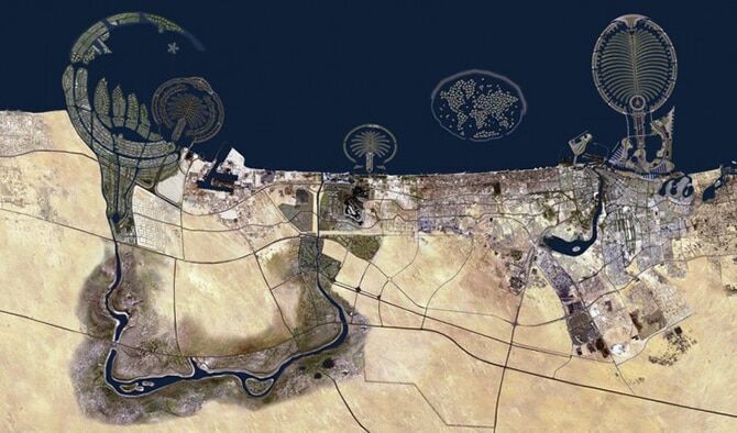 Райский уголок среди песчаных дюн: захватывающие фотографии Дубаи