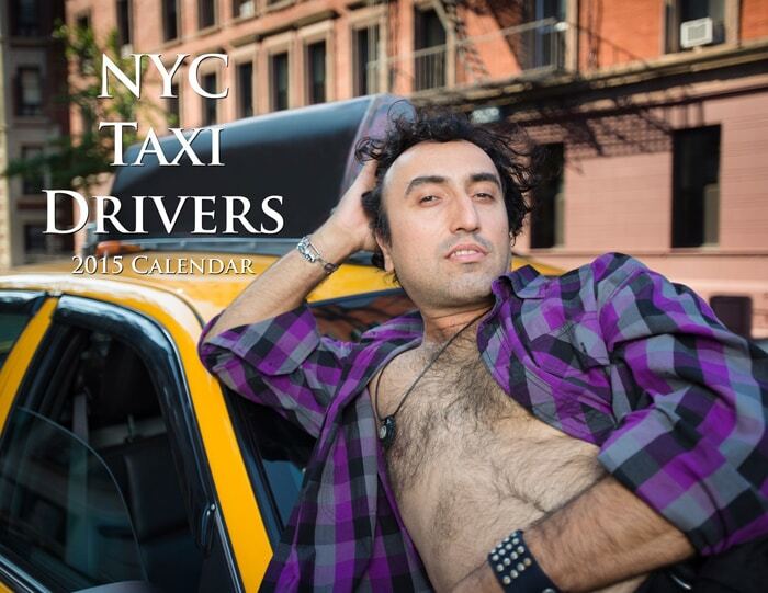Без гламура и блеска: таксисты Нью-Йорка создали брутальный календарь