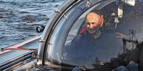 "Г ... не тоне!": Путін сплив після занурення в Чорне море