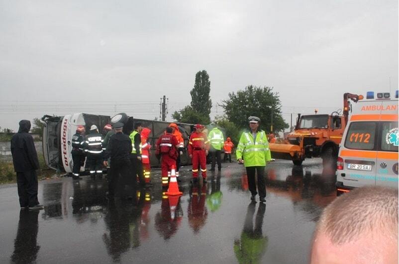В Румынии разбился еще один автобус с украинцами: есть жертвы