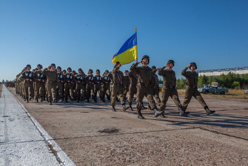 Как Нацгвардия готовится к параду в честь Дня Незалежности: фото- и видеофакт