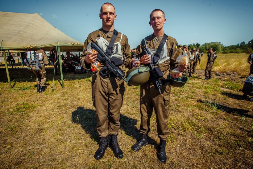 Як Нацгвардія готується до параду на честь Дня Незалежності: фото- і відеофакт