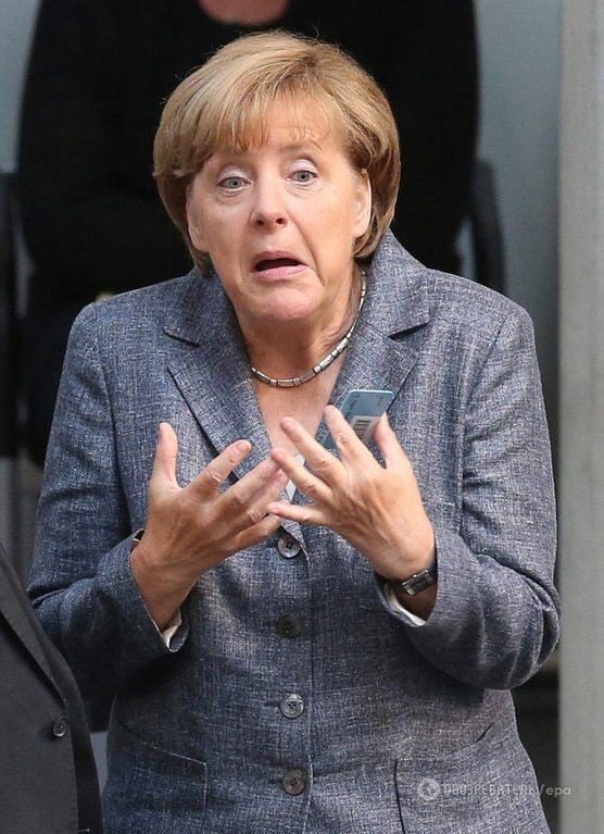 Достали! У Меркель вытянулось лицо при упоминании о деньгах для Греции