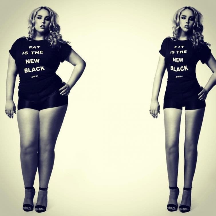 Цифровая липосакция: как похудеть с помощью фотошопа 