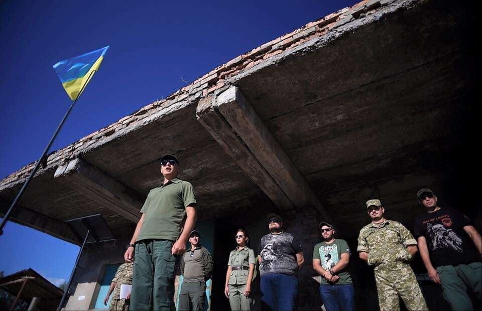 Ляшко отметил День Независимости на передовой