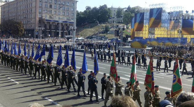 Парад Независимости: как прошел военный марш в центре Киева. Фоторепортаж 