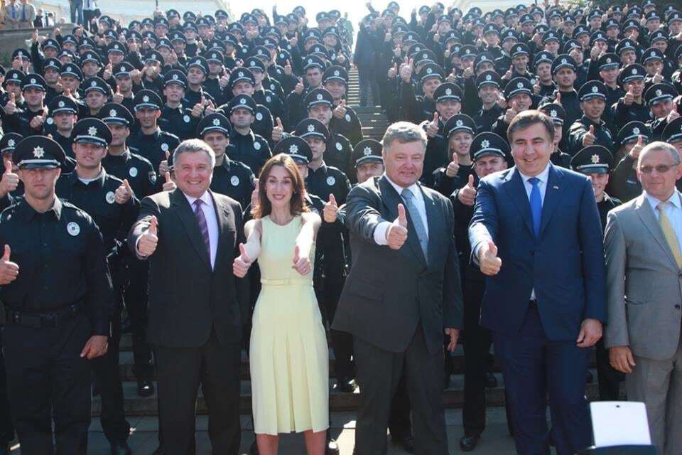 В Одессе презентовали патрульную полицию. Фотофакт