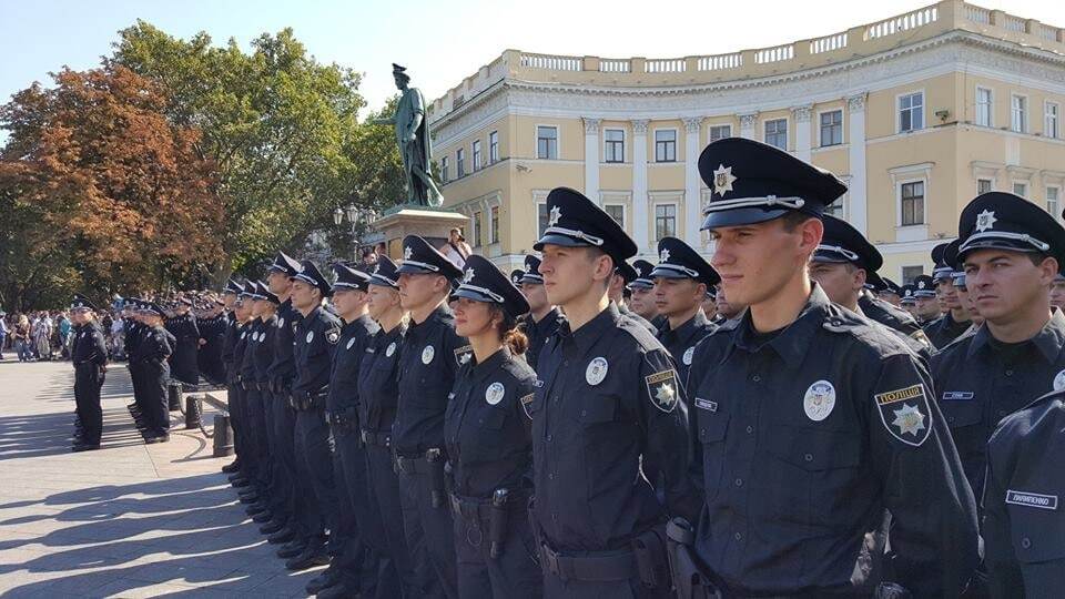 В Одесі презентували патрульну поліцію. Фотофакт