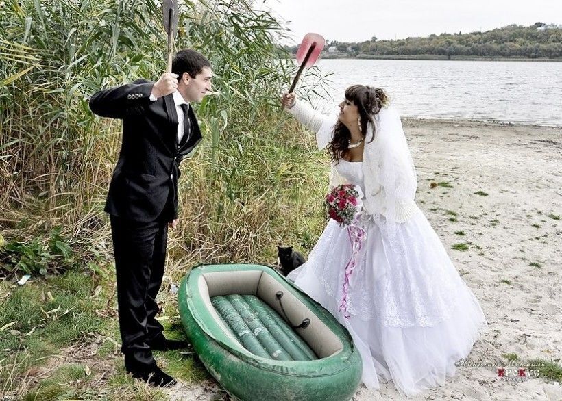 26 смешных фото, которые навсегда испортили свадьбу