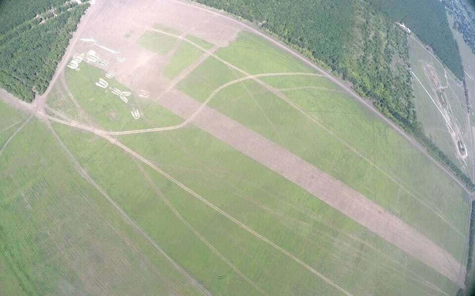 Безпілотник "засік" танковий полігон терористів "ДНР": фотофакт