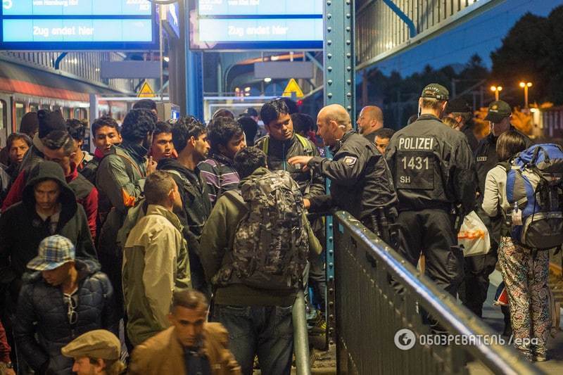 Дания закрыла границу с Германией из-за мигрантов: опубликованы фото