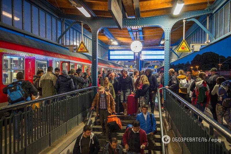 Дания закрыла границу с Германией из-за мигрантов: опубликованы фото