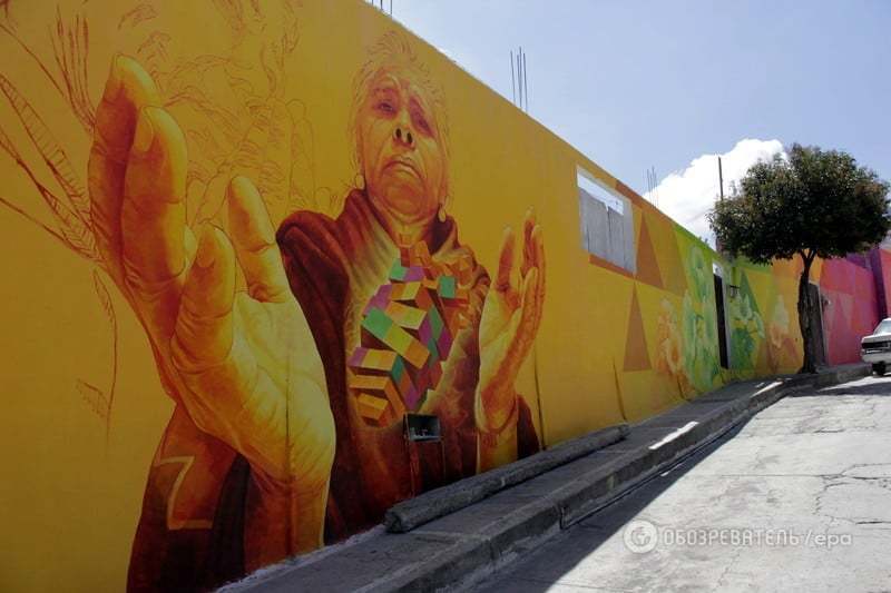 В Мексике художники превратили унылые дома в яркие шедевры: изумительные фото