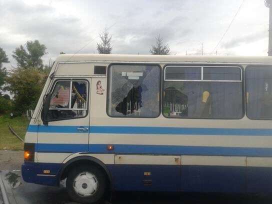 На Киевщине "мстители" с битой напали на маршрутку