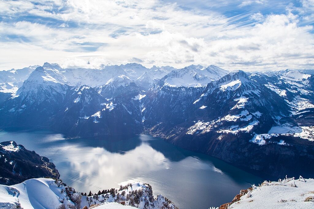 Зимняя сказка в Швейцарии: захватывающие дух фотографии