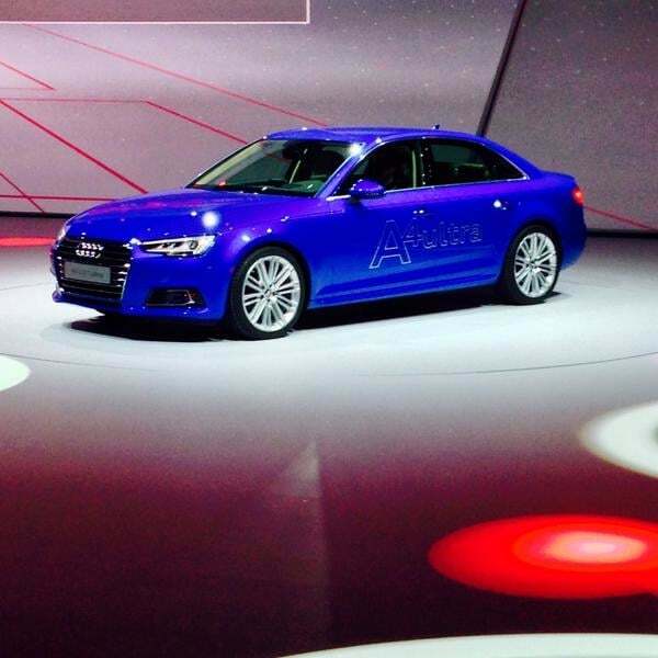 Франкфуртский автосалон: Audi представил А4 пятого поколения