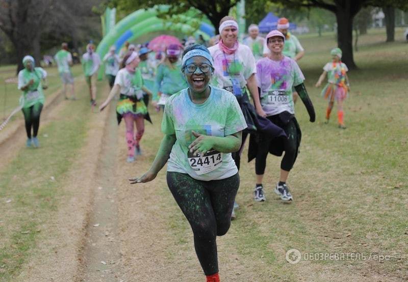 Добавь в жизнь яркие краски! Как в Йоханнесбурге прошел Color Run: веселые фото