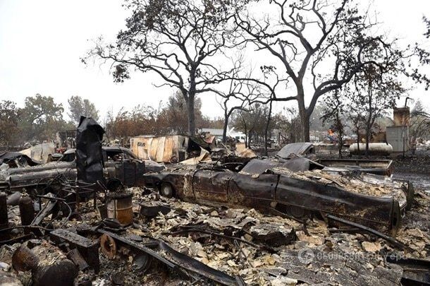 Каліфорнія у вогні: згоріло тисяча будинків, загинуло 5 осіб. Фоторепортаж