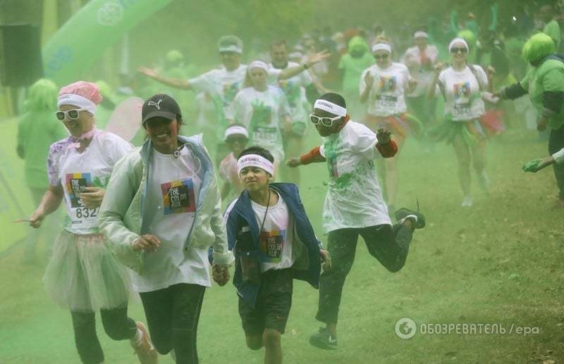 Добавь в жизнь яркие краски! Как в Йоханнесбурге прошел Color Run: веселые фото