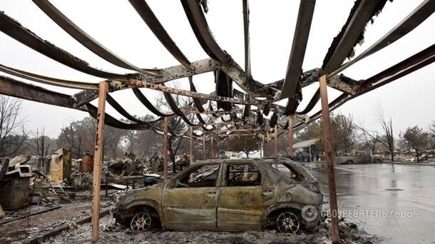 Каліфорнія у вогні: згоріло тисяча будинків, загинуло 5 осіб. Фоторепортаж