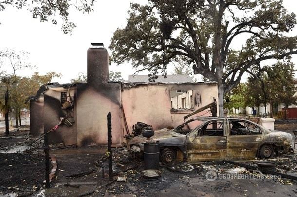 Калифорния в огне: сгорела тысяча домов, погибли 5 человек. Фоторепортаж