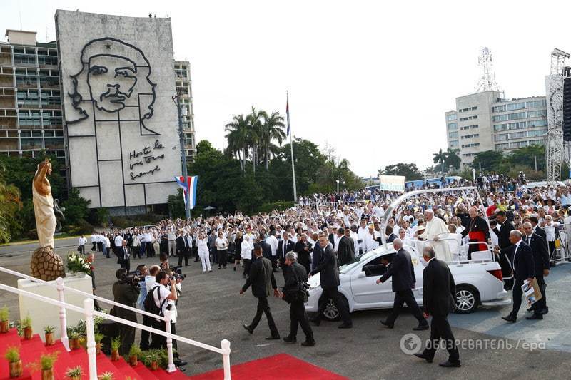 Папа Римский отслужил мессу на Кубе: фоторепортаж