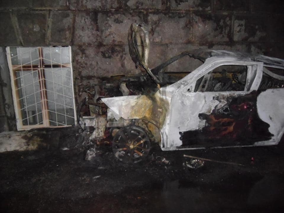 В Киеве в выходные горели пять автомобилей