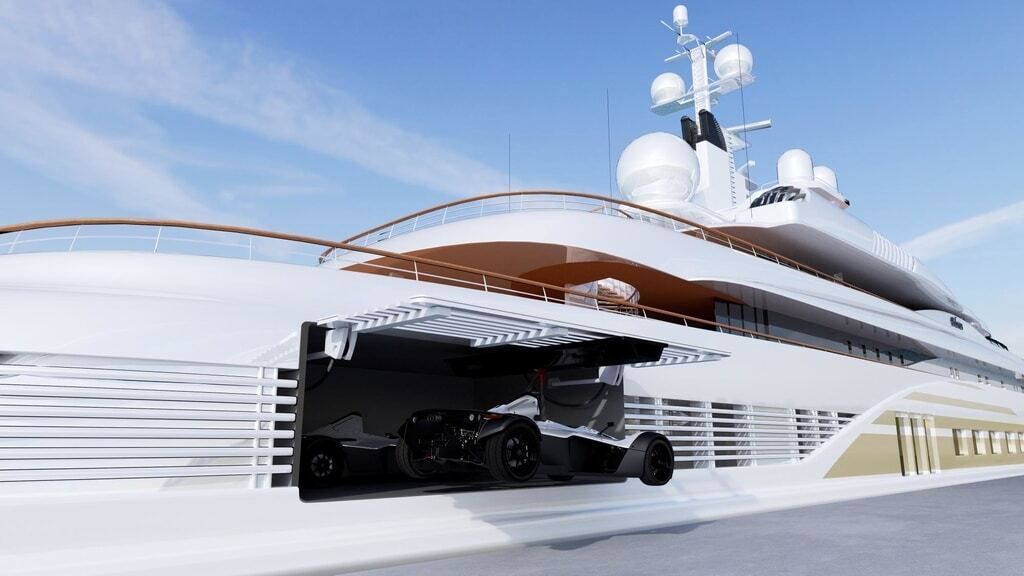 Англійці створили автомобіль для яхти за $725 тисяч: фото небаченої розкоші